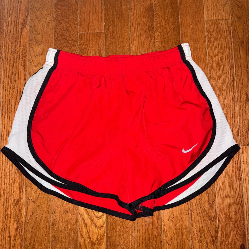 Nike Women's Red Athletic Shorts